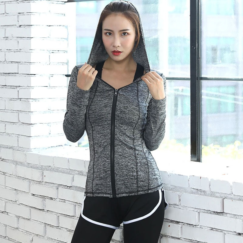 Women's Long-sleeved T Shirt Hoodie Sweatshirt