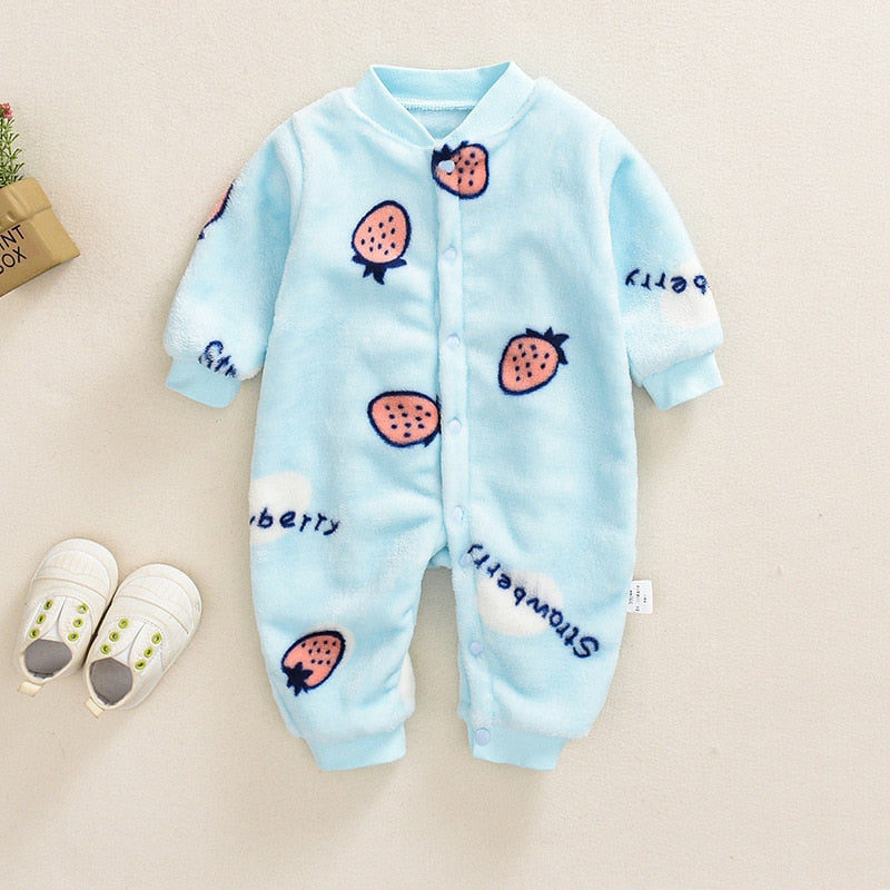Winter Newborn Baby Clothes Baby Boy Romper
