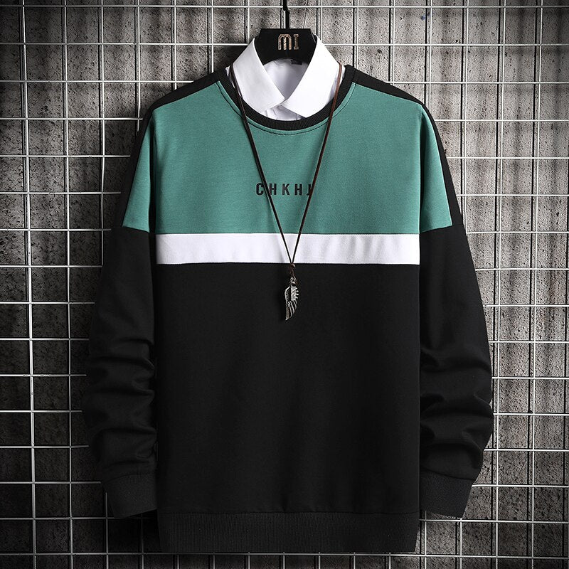 Winter Men's Hoodies Print Letter Long sleeve Sweatshirts
