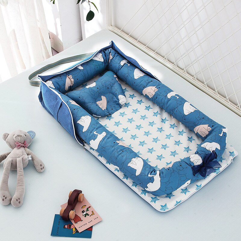 Portable Newborn Baby Crib Nest Bed