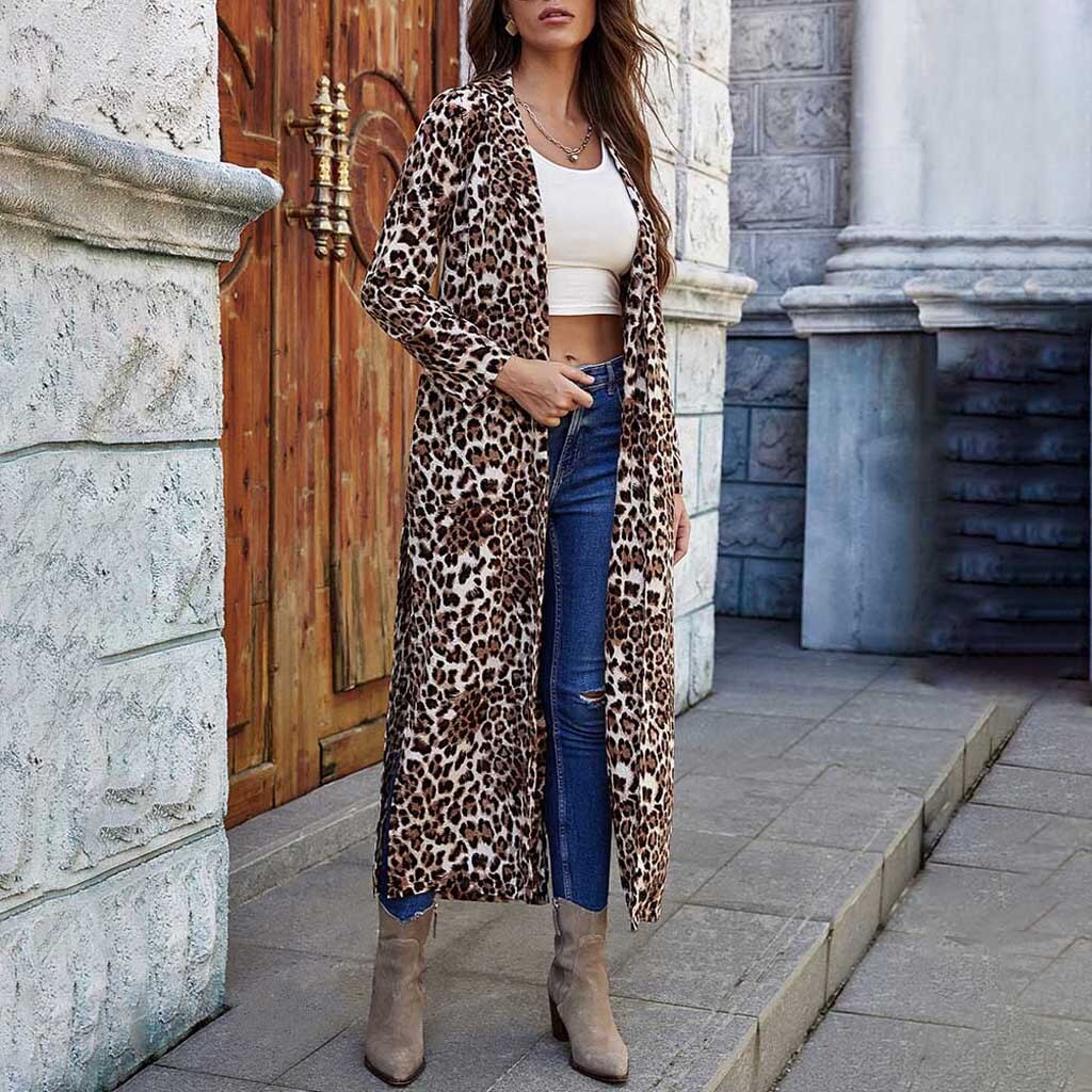 Women winter Long Cardigan Sweater