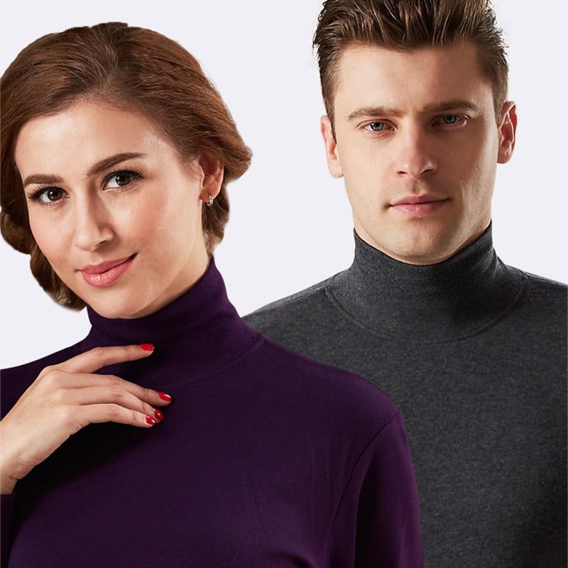 high-neck thermal underwear suit