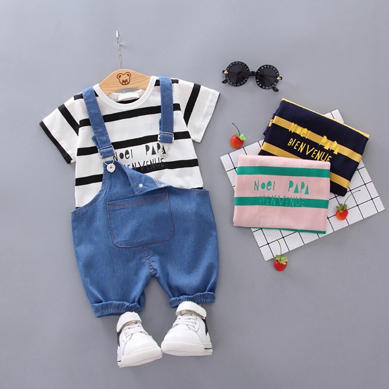 Summer Baby Boys Clothes Set