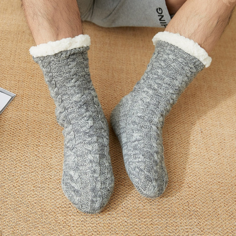 In Door Mens thermal fleece socks
