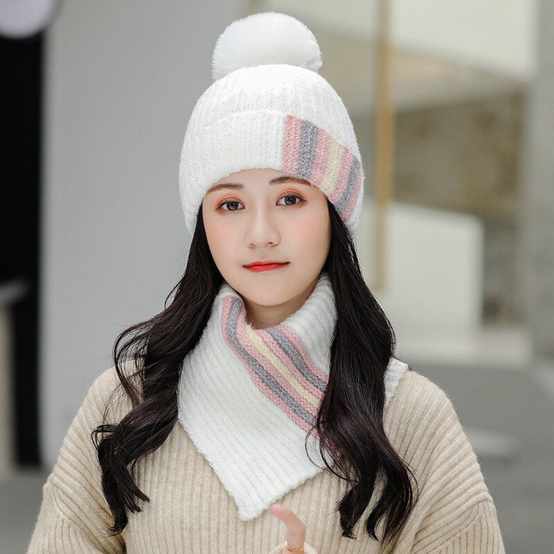 Winter Women Hats Set