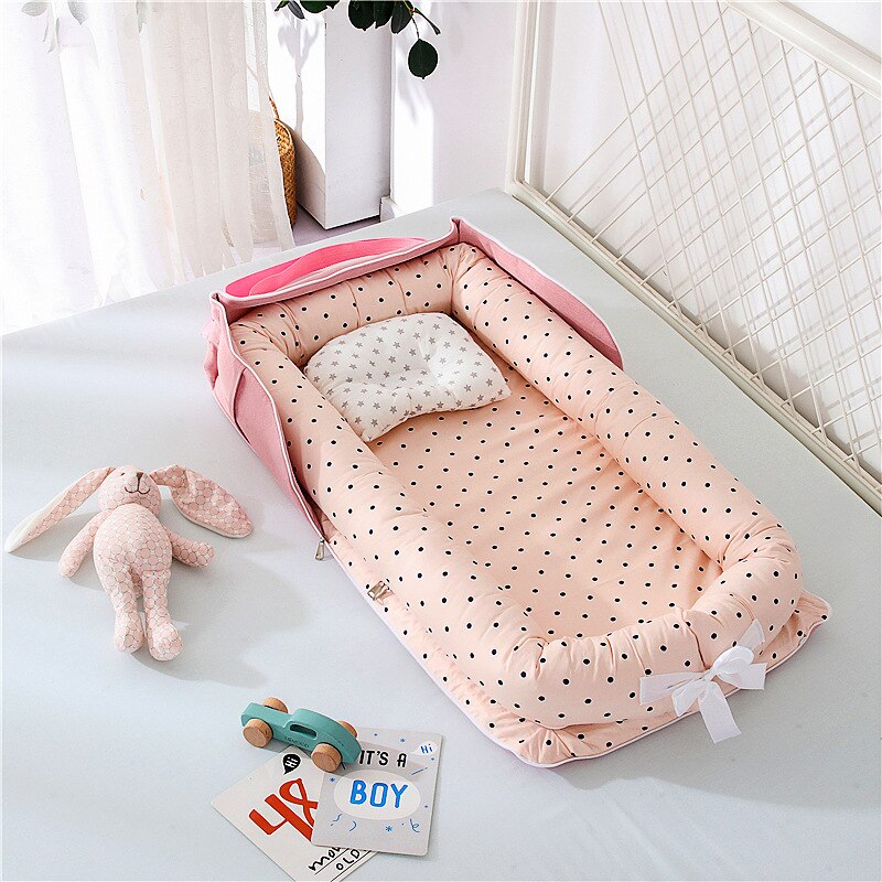 Portable Newborn Baby Crib Nest Bed