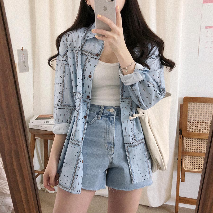 New Women Casual Blouse Plus Size