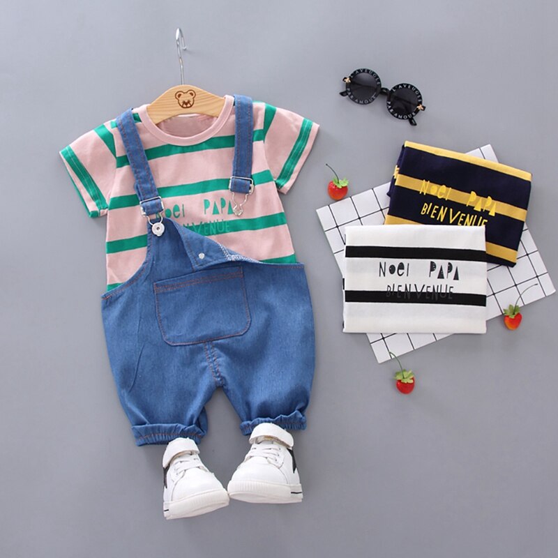 Summer Baby Boys Clothes Set