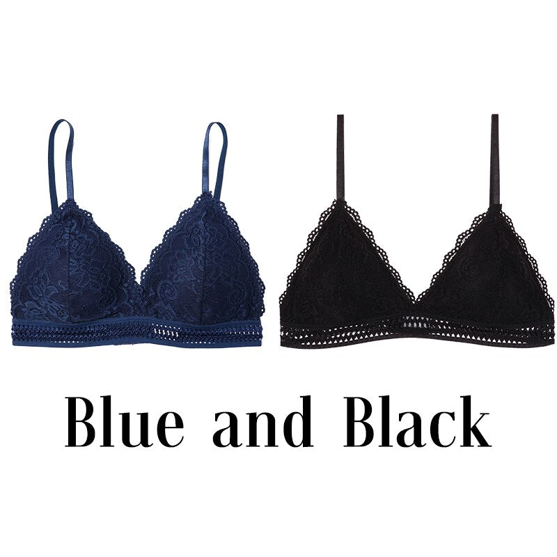 Women French Style Lace Bra