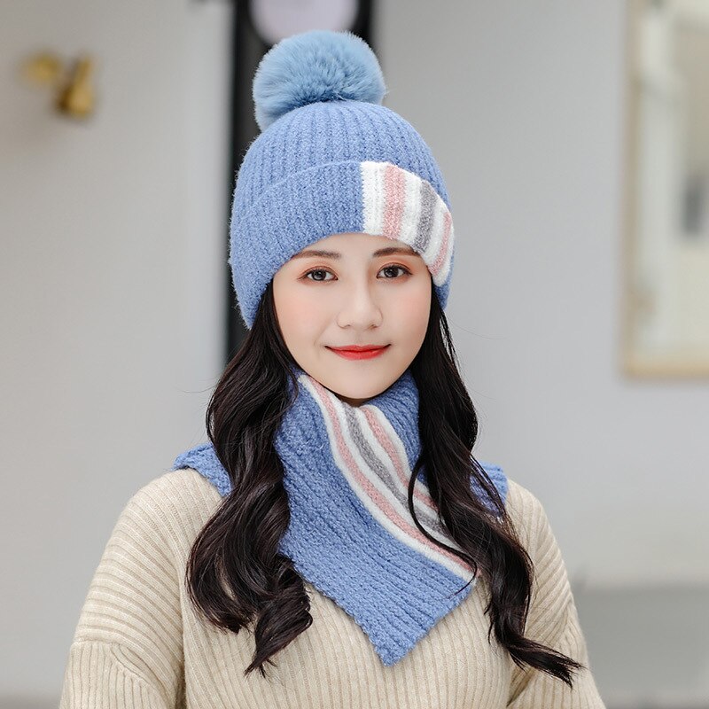 Winter Women Hats Set