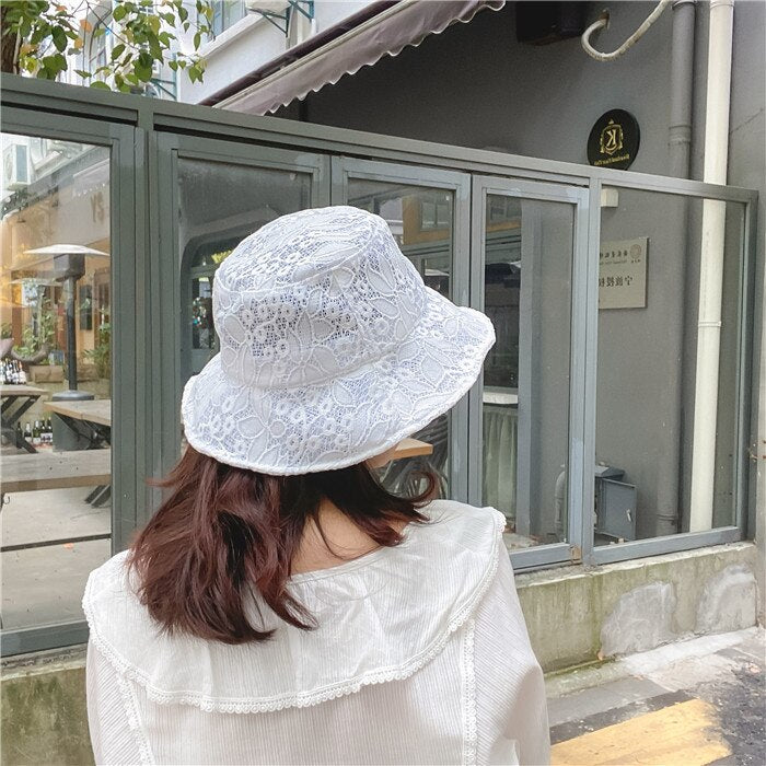 Sun Kpop Vintage Aesthetic Weaving Hat