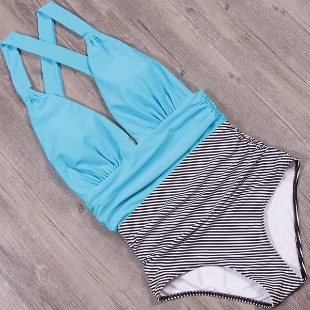 Sexy Halter One Piece Swimsuit