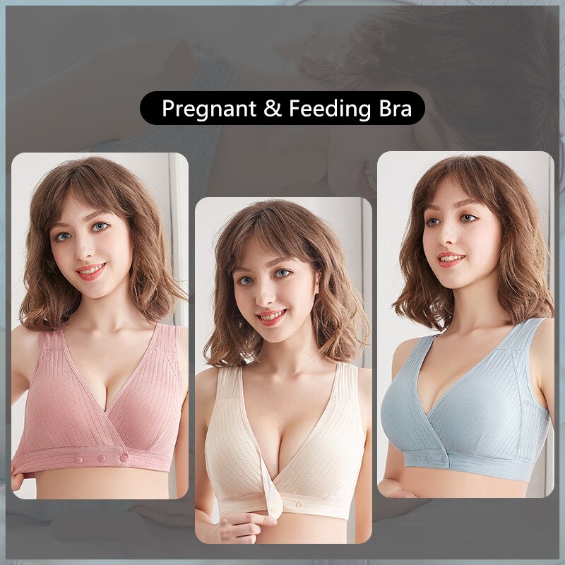 Summer Breathable Nursing Bra
