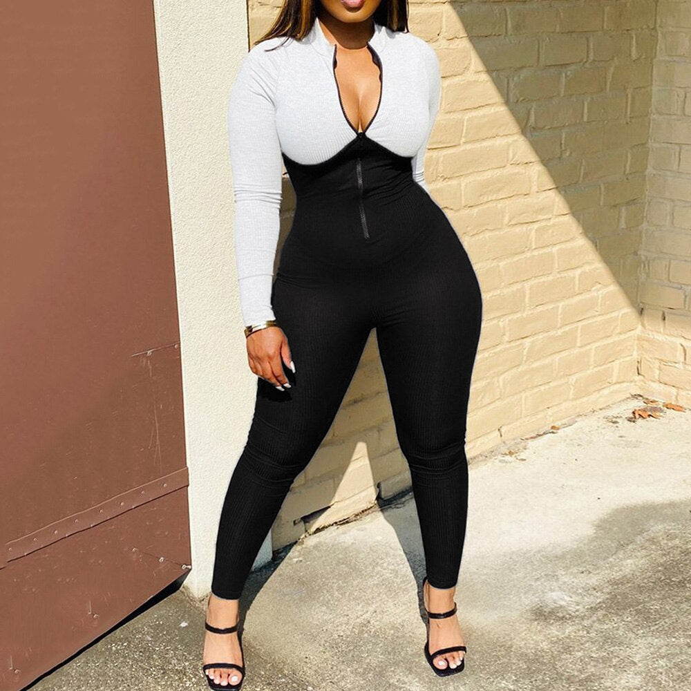 Women Sexy Leopard Casual Jumpsuit