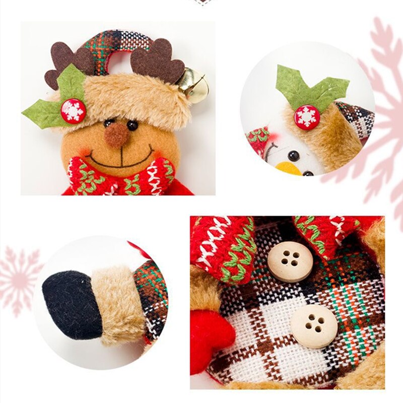 Tree Decorations Santa Claus Creative Cloth Doll