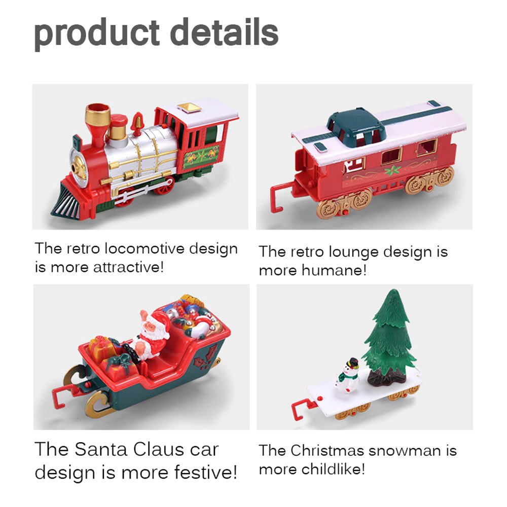 Railway Train Set - Christmas Gift