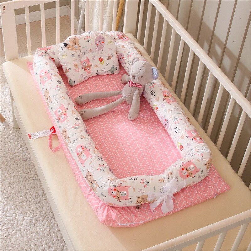 Portable Newborn Baby Crib Nest Bed