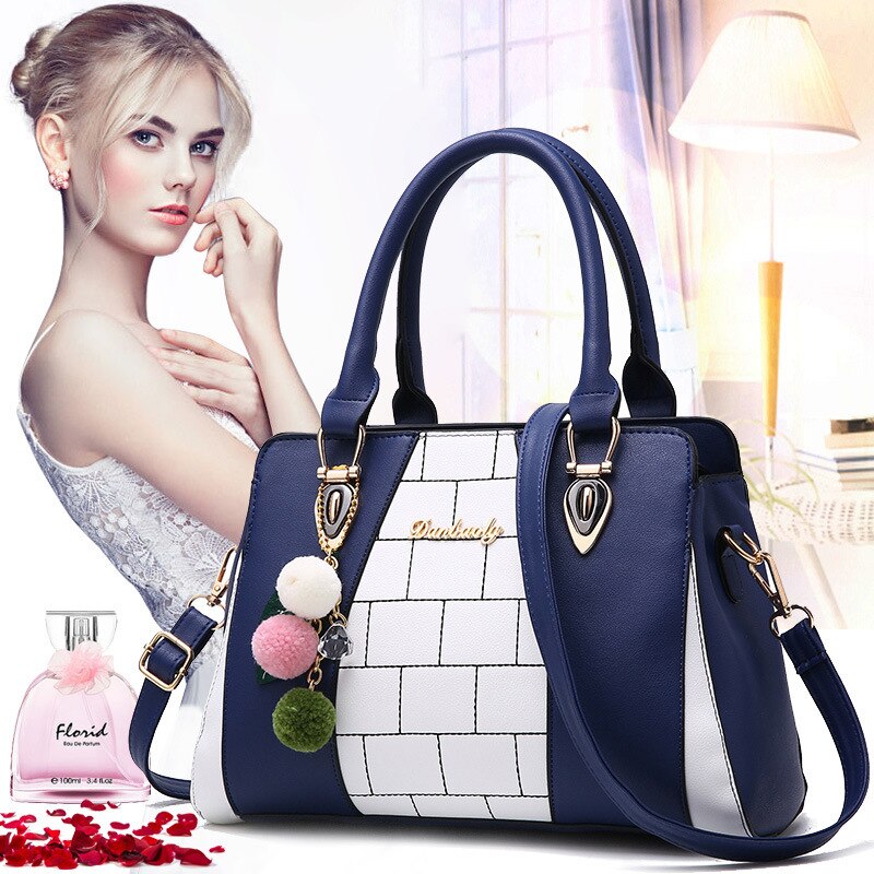 New Crocodile Leather Pattern Handbag