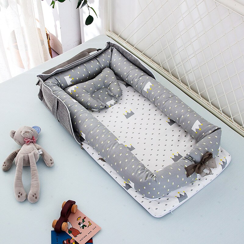 Portable Newborn Baby Crib Nest Bed