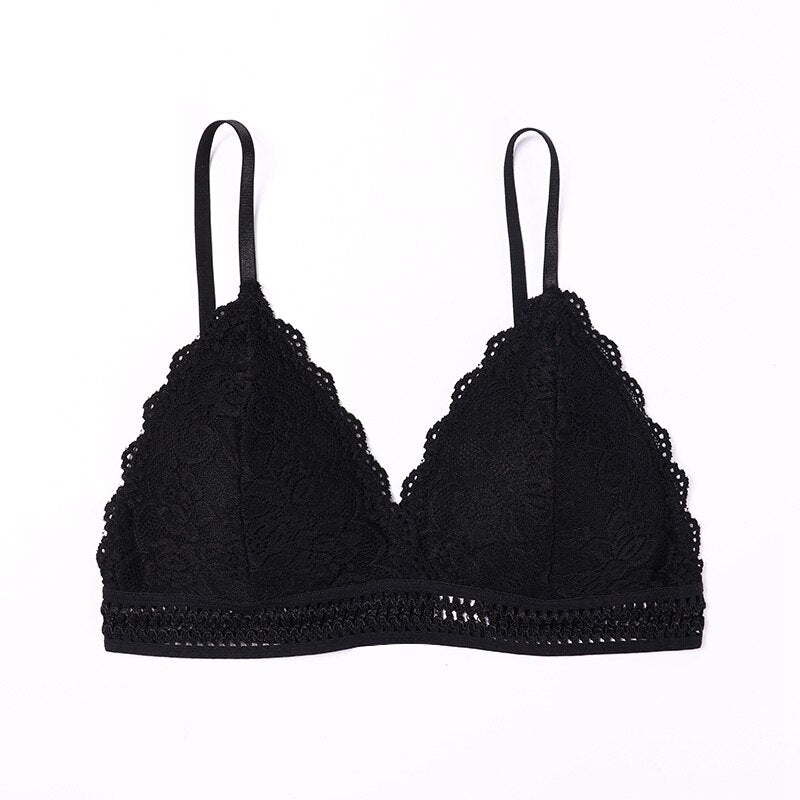 Women French Style Lace Bra