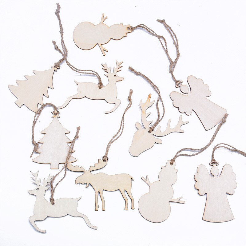 New Wooden Christmas Pendants