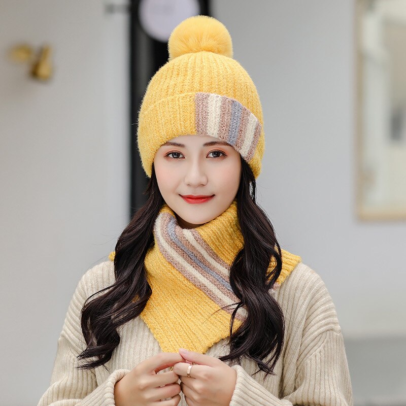 Winter Women Hats Set