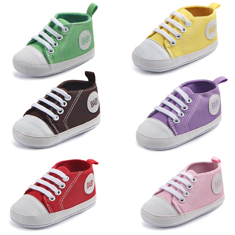 Newborn Toddler Canvas Sneakers Baby