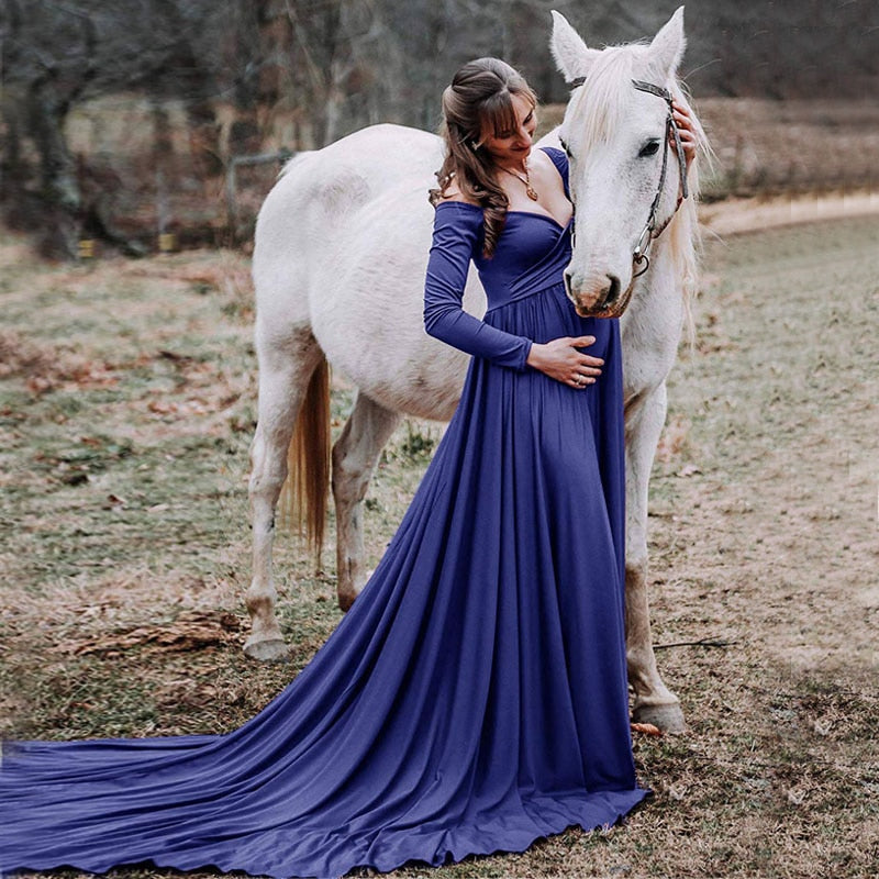 Women Maternity Photography Dress