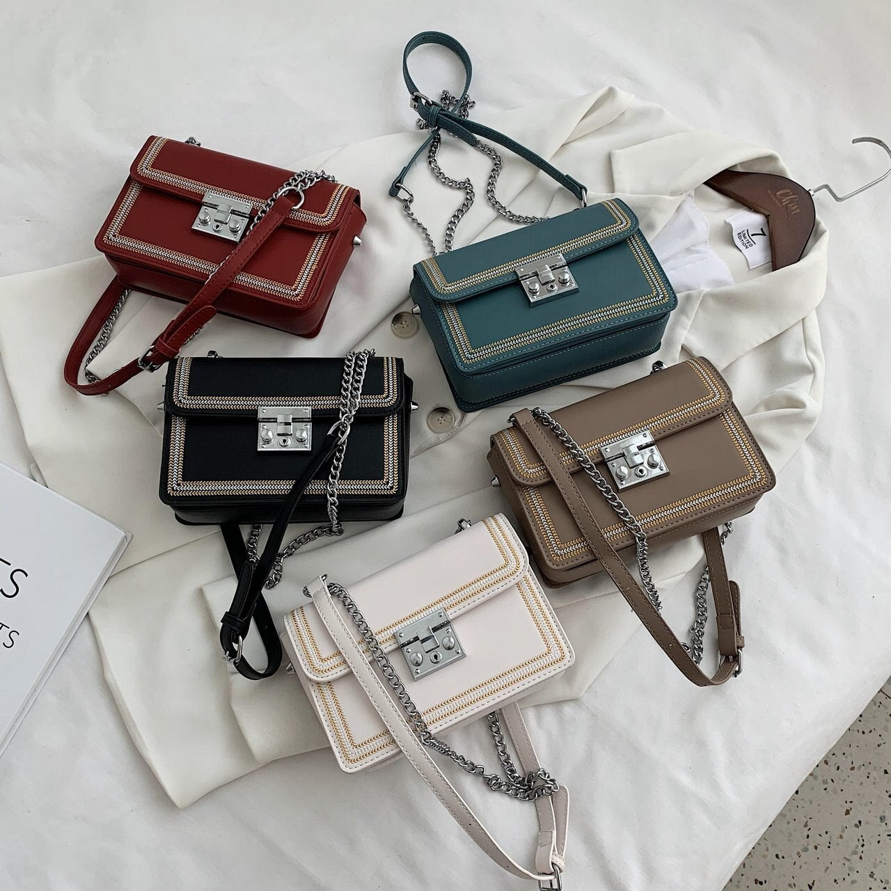 Leather Vintage Crossbody Bag
