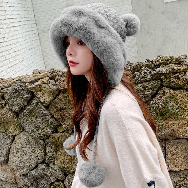Thick Warm Russian Hat