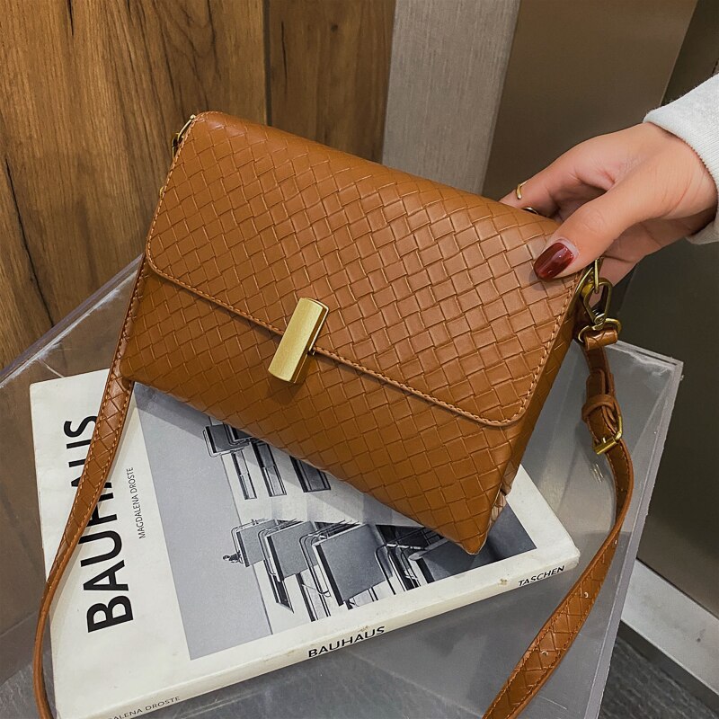 Weave Flap Bags
