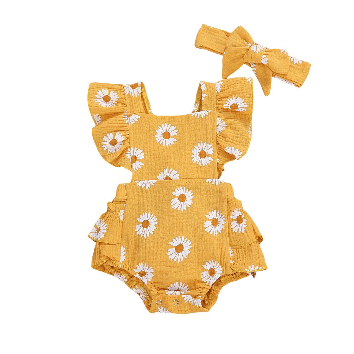 Newborn Infant Baby Girls Boys Bodysuits