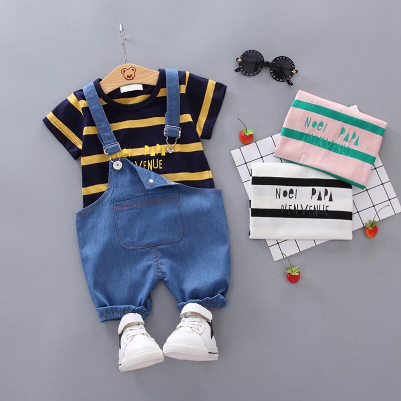 Summer Baby Boys Clothes Set