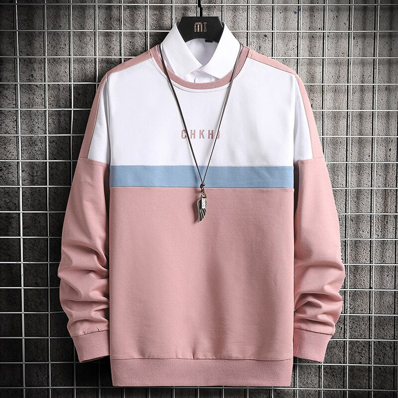 Winter Men's Hoodies Print Letter Long sleeve Sweatshirts
