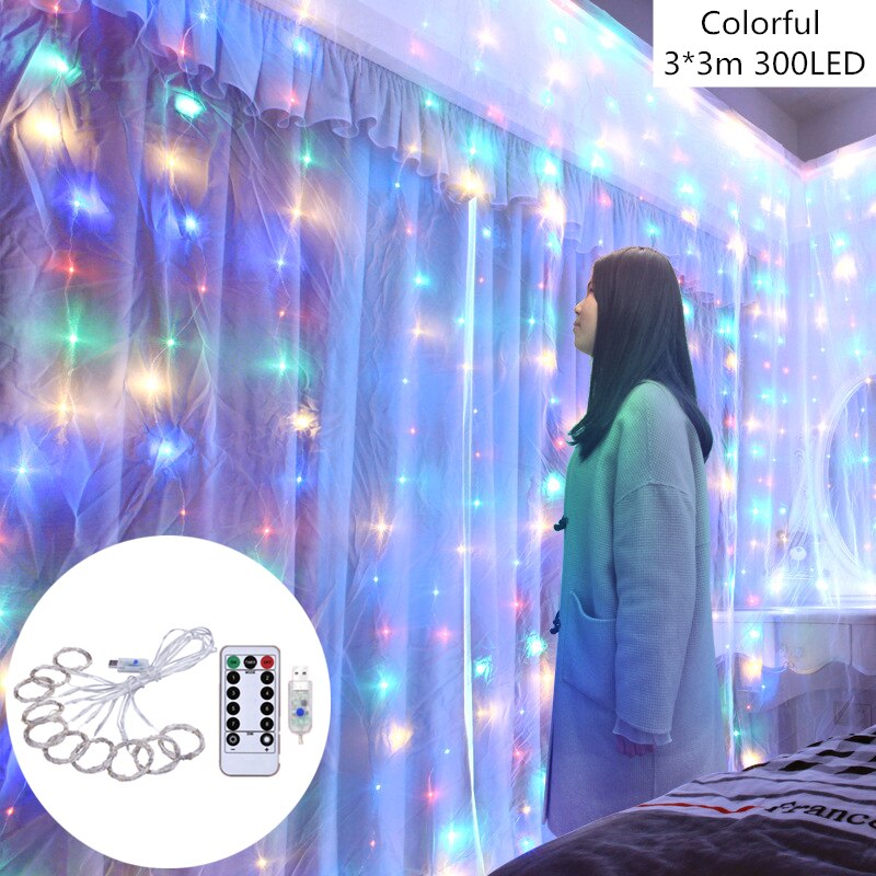 Home Curtain Fairy String LED Light