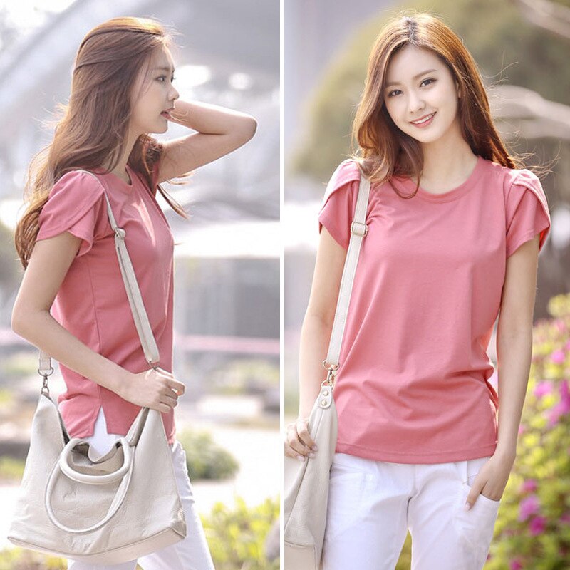 New Summer Short Sleeves Tops Tshirt