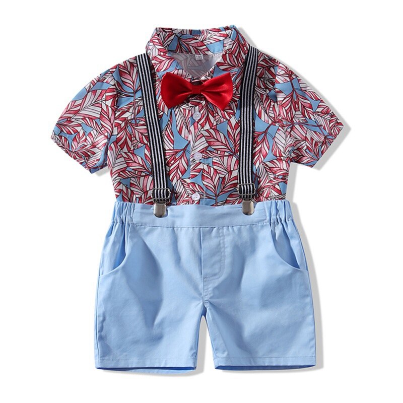 Summer Baby Boys Clothes Fashion Short Sleeve