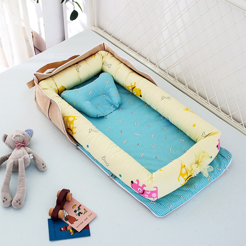 Portable Newborn Baby Crib Nest Bed
