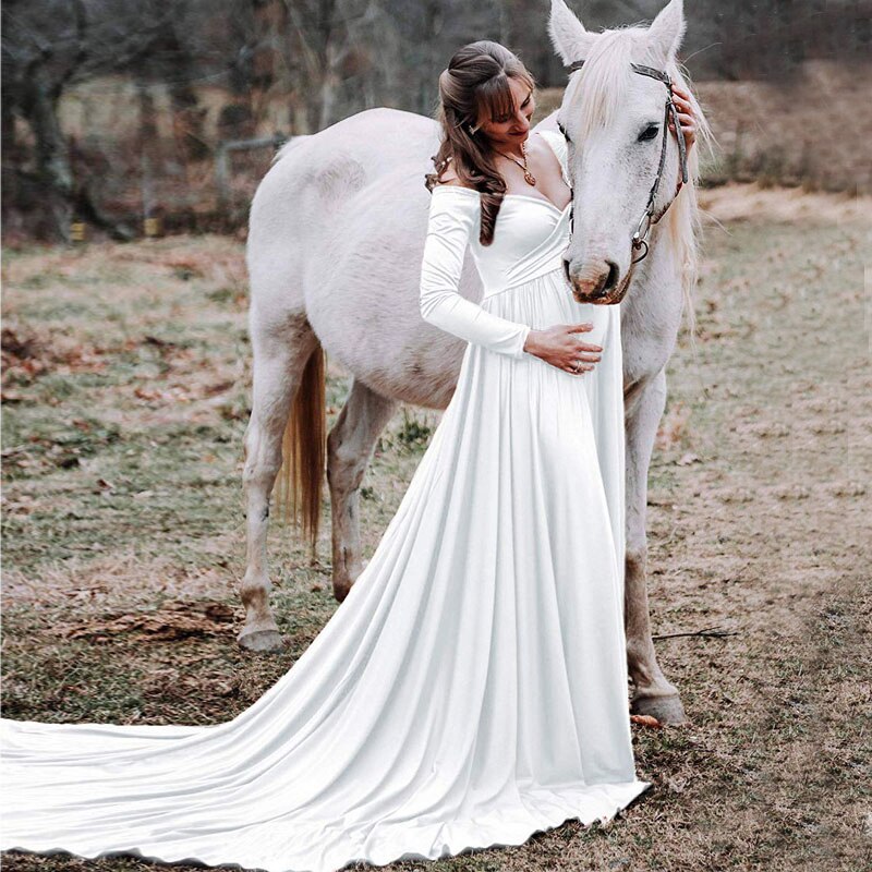 Women Maternity Photography Dress