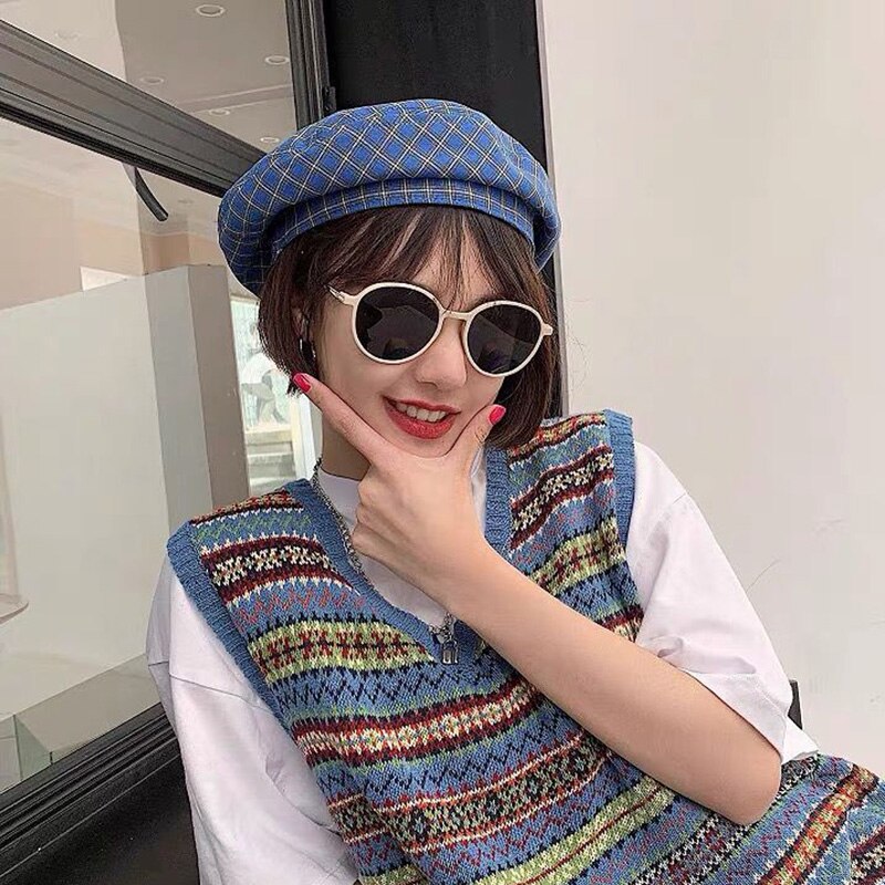 Women Beret Artist Warm Wool Winter Hat