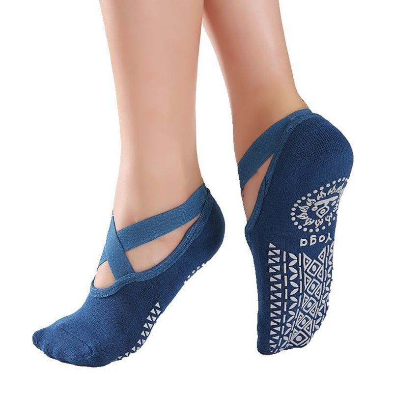 Ladies Anti Slip Cotton Socks