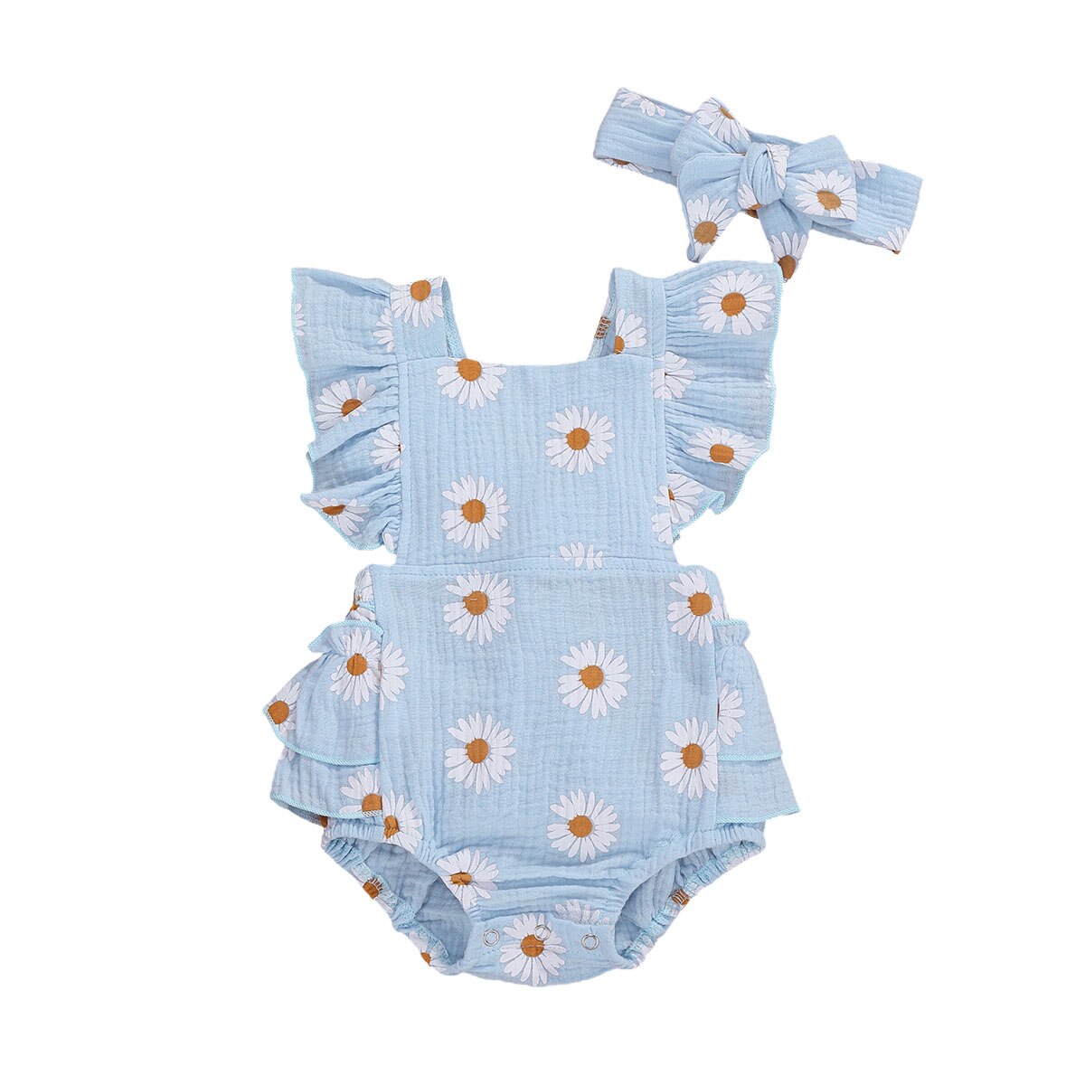 Newborn Infant Baby Girls Boys Bodysuits