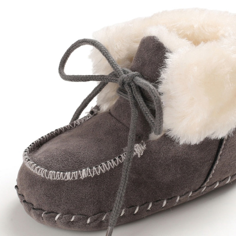 Winter Faux fur Baby Shoes