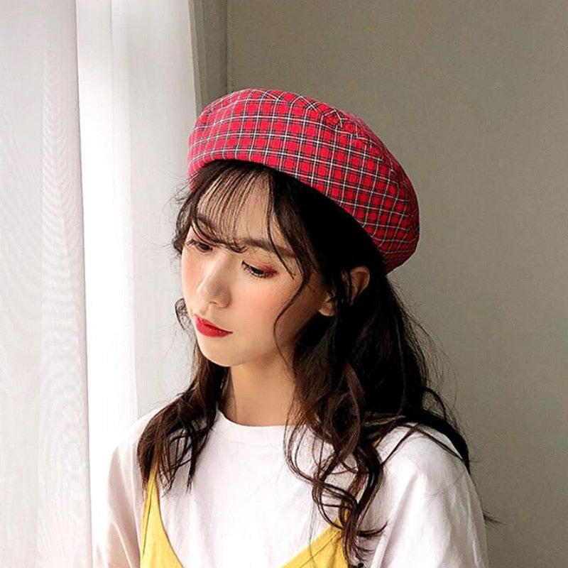Women Beret Artist Warm Wool Winter Hat