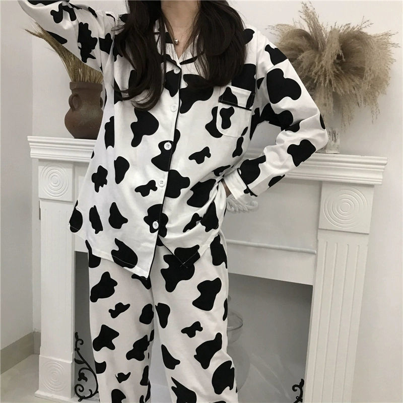 Print Cute Suit Sleepwear