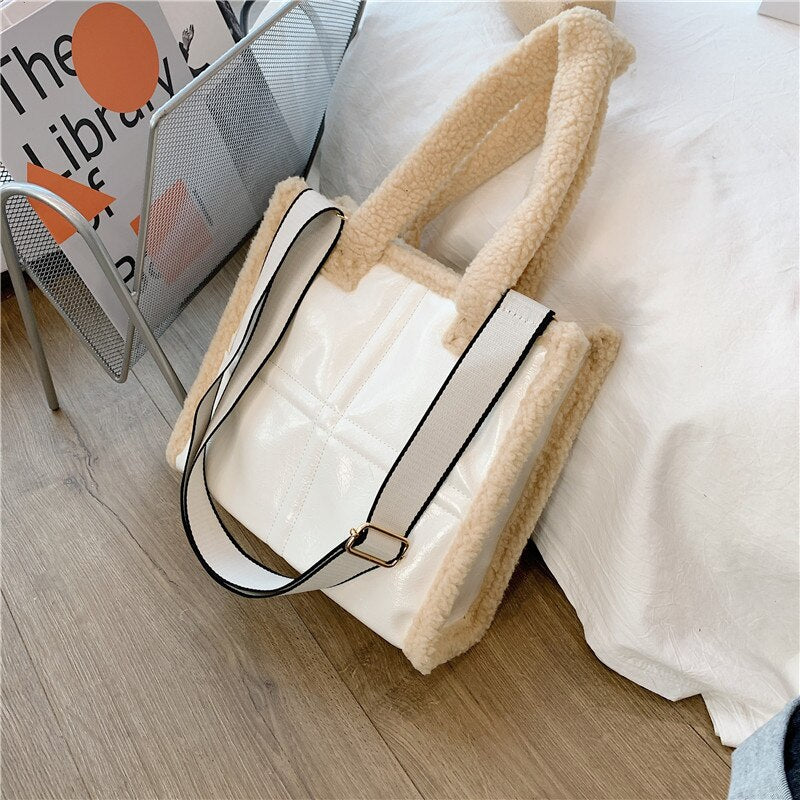 Winter Female Luxury Trend Soft Warm Bags