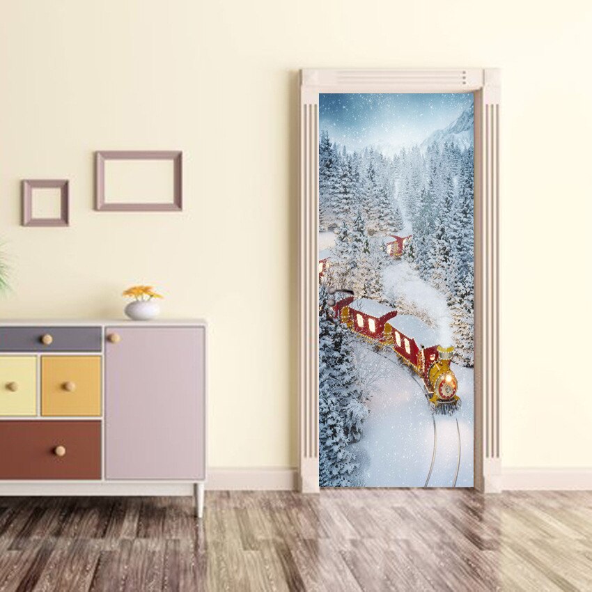 Large Size Merry Christmas Wall Stickers Fashion