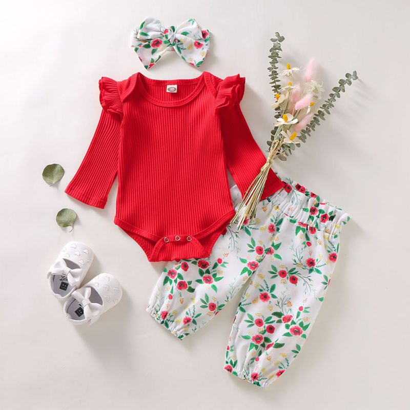 Toddler Infant Newborn Baby Girls Jumpsuit