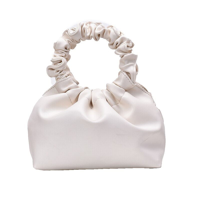 Women Leather Cloud Tote Bags