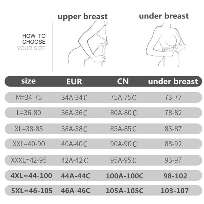 Large Size Cotton Nursing Bra